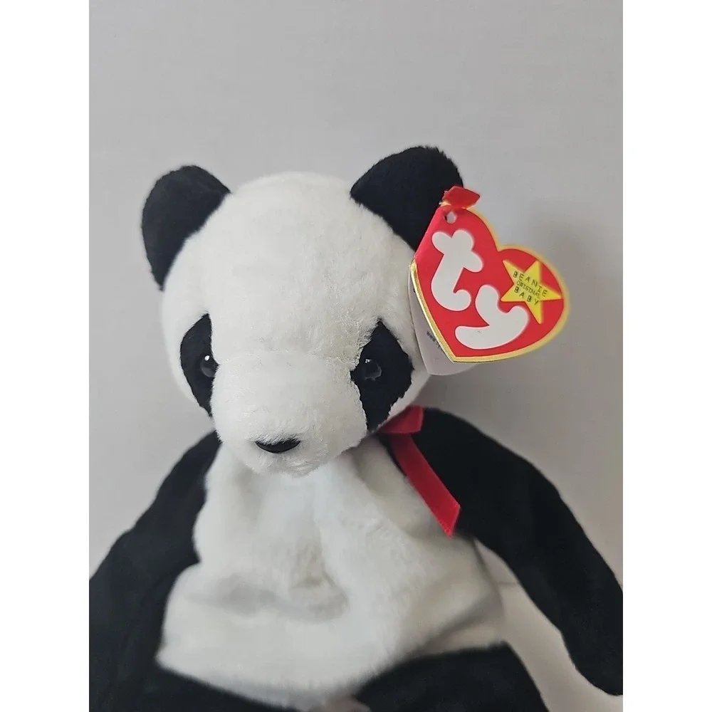 RETIRED‎ Ty Beanie Baby FORTUNE Bear ERRORS With Tags
